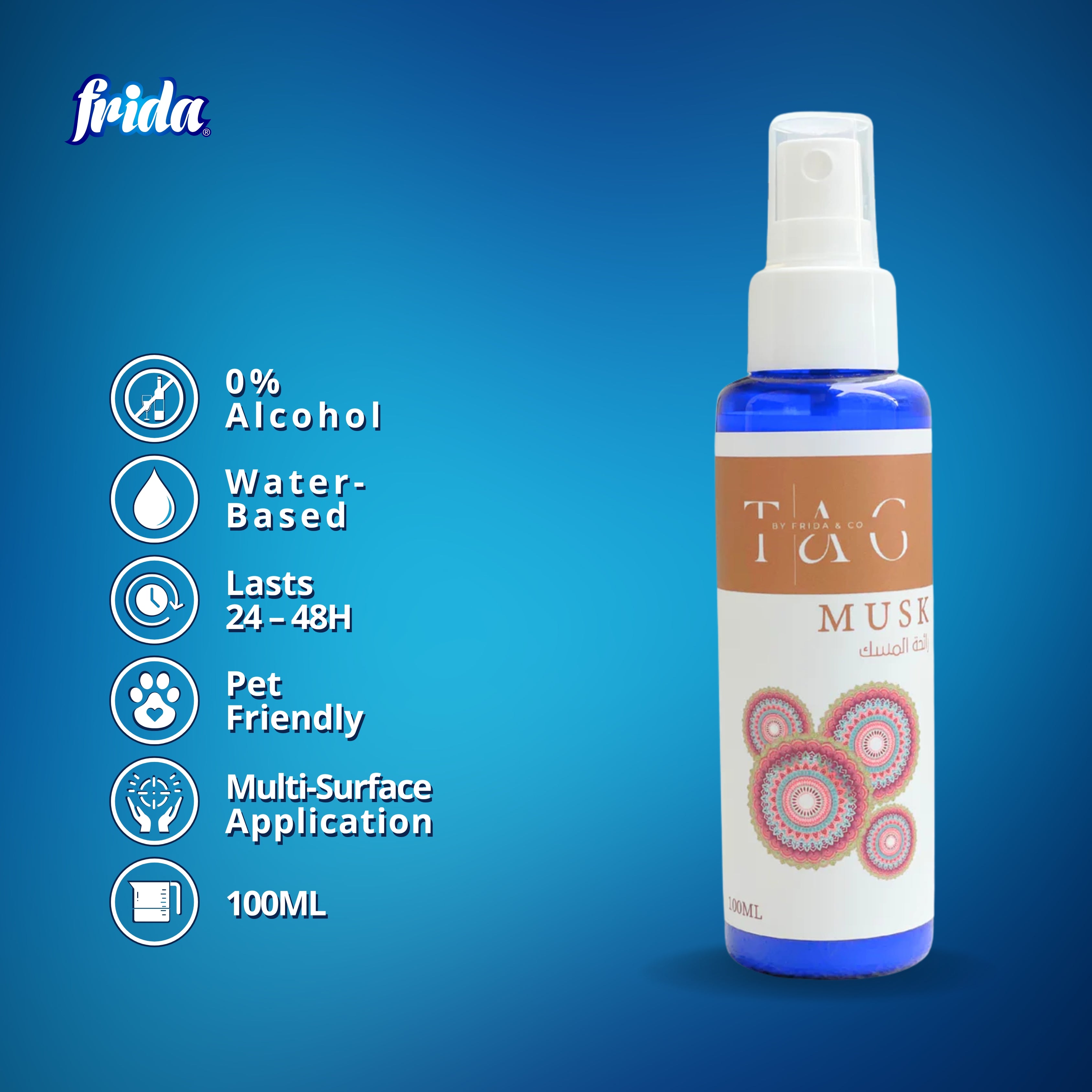 TAG Air Freshener – Musk (100ml)
