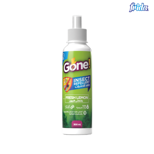 Insect Repellent 100% Natural - 300ML (Fresh Lemon)